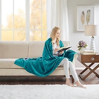 Ultra Soft Plush Heated Throw