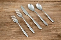 Silver Satin Metal Classic 20-pc. Flatware Set
