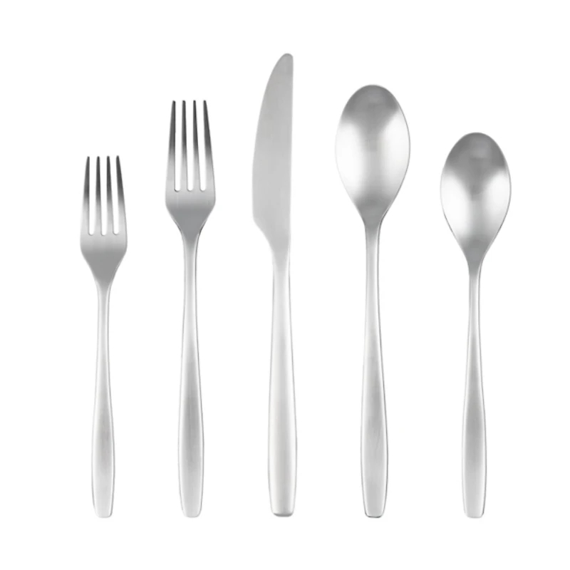 Silver Satin Metal Classic 20-pc. Flatware Set