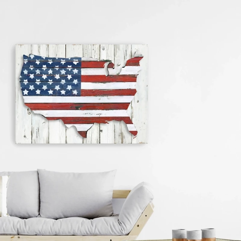 Land Of Liberty Canvas Art Print