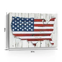 Land Of Liberty Canvas Art Print