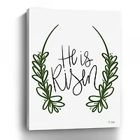 He is Risen Canvas Art Print