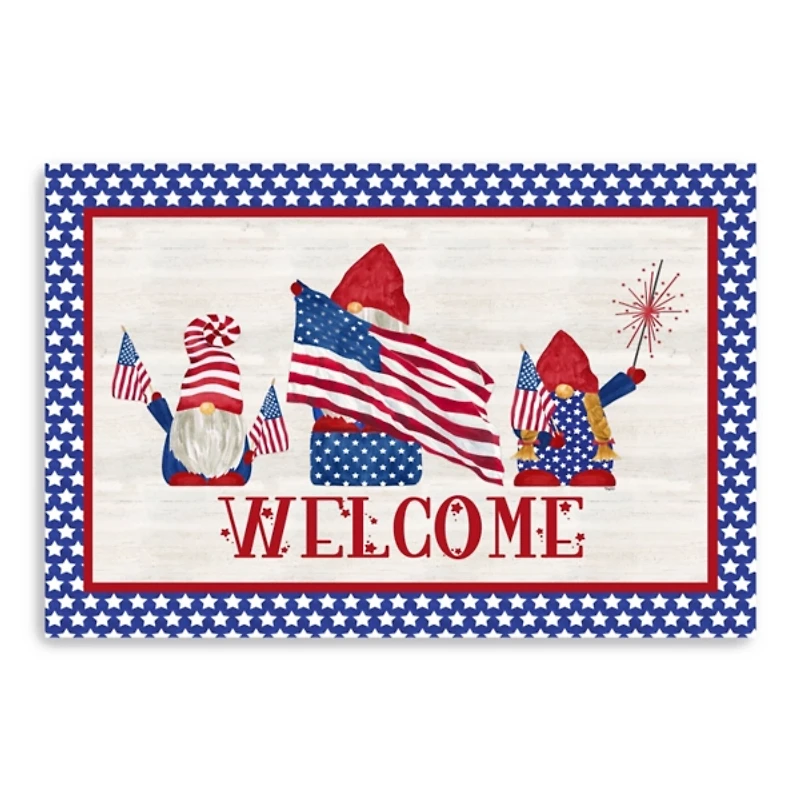 Welcome Gnome Canvas Art Print