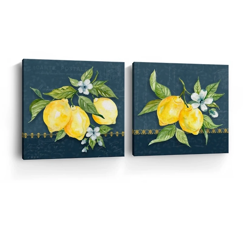 Lemon Squeeze Canvas Art Prints