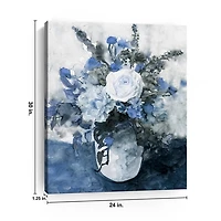 Garden Vase II Canvas Art Print