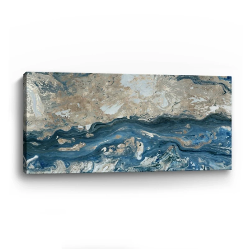Blue Passage Canvas Art Print