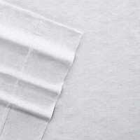 White Chambray 4-pc. Full Bed Sheet Set