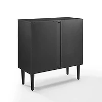 Modern Black and Gold Cabinet