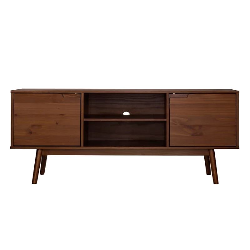 Walnut Solid Wood TV Console