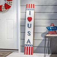 Americana Wooden Plaques, Set of 3