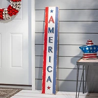 Americana Wooden Plaques, Set of 3