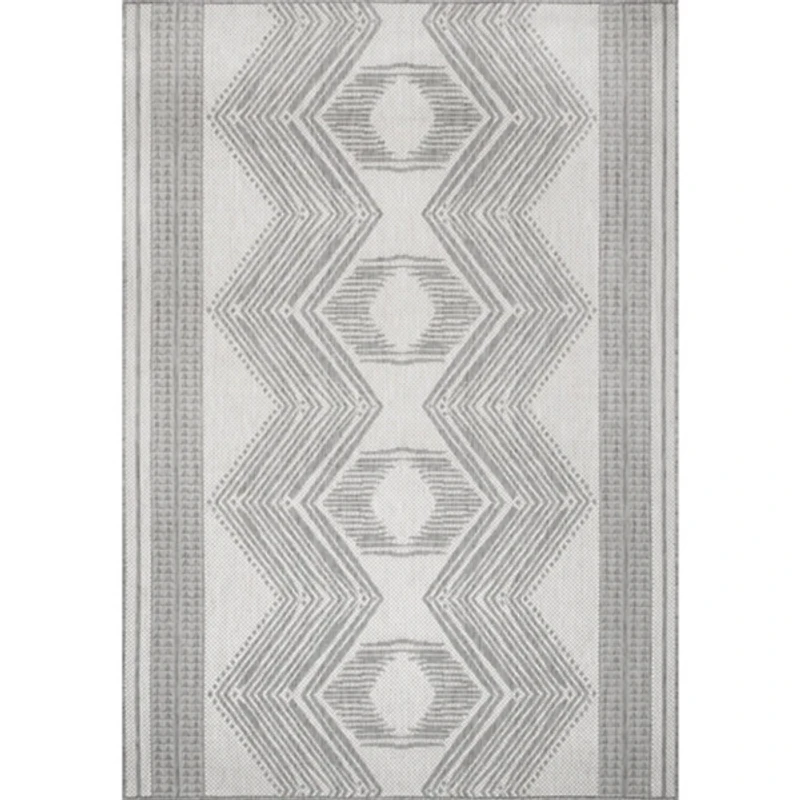 Raina Tribal Zig Zag Outdoor Rug