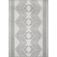 Raina Tribal Zig Zag Outdoor Rug