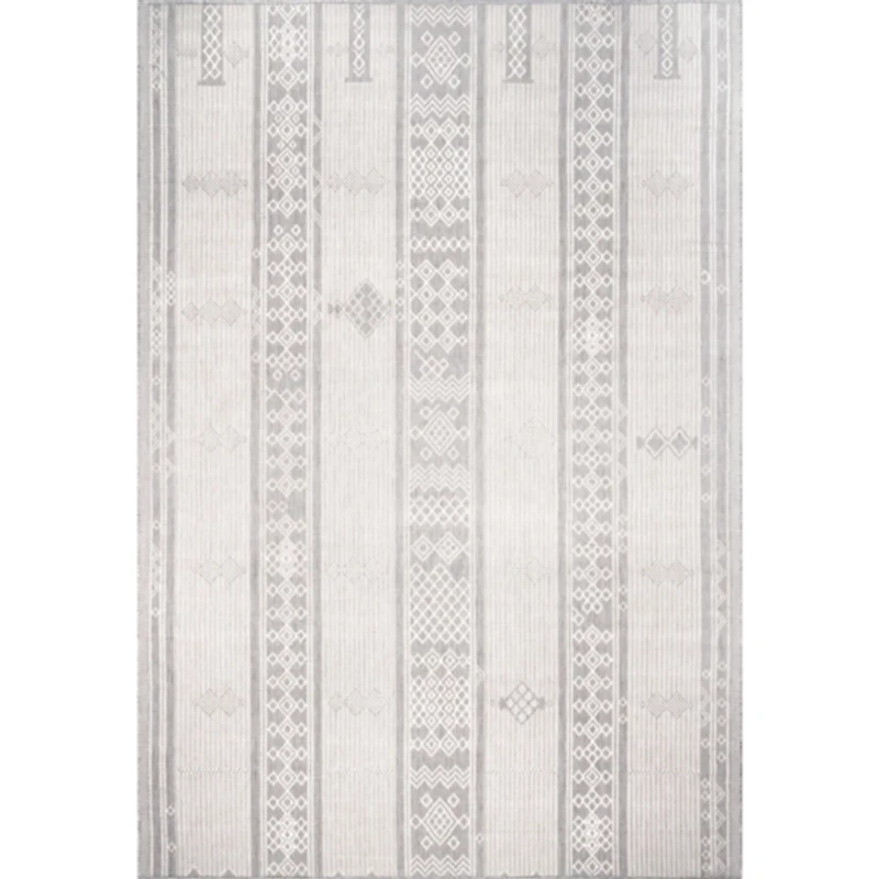 Gray Lee Global Stripes Outdoor Area Rug, 5x8