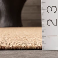 Charlotte Tan Elegant Outdoor Rug, 8x10