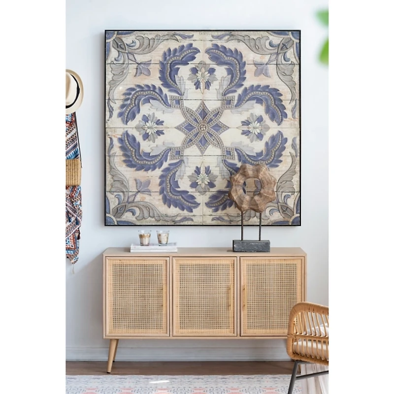 Wood Wave Ring Figurine