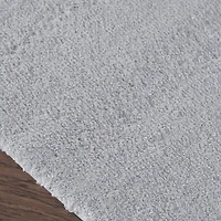 Gray High Pile Marshmallow Bath Mat