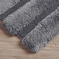 Gray Pearl Tufted Bath Mat, 34 in.