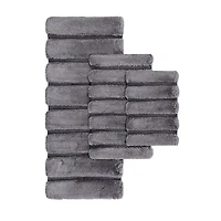 Gray Pearl Tufted Bath Mat, 34 in.