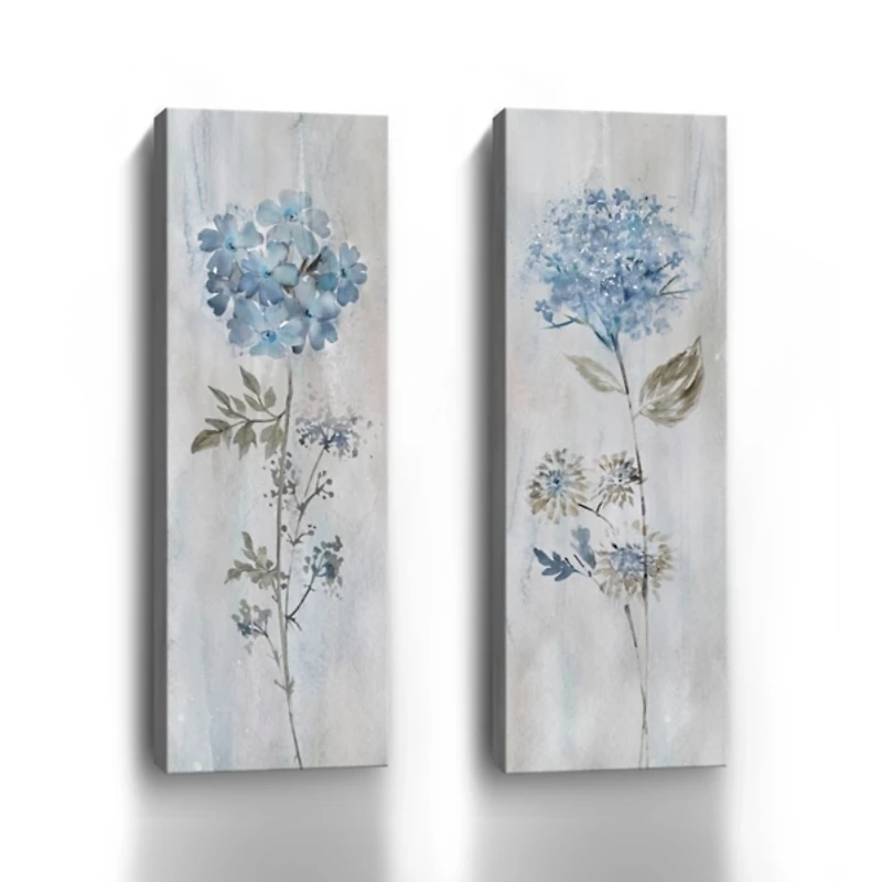 Blue Dreaming 2-pc. Canvas Art Prints, 10x30 in.