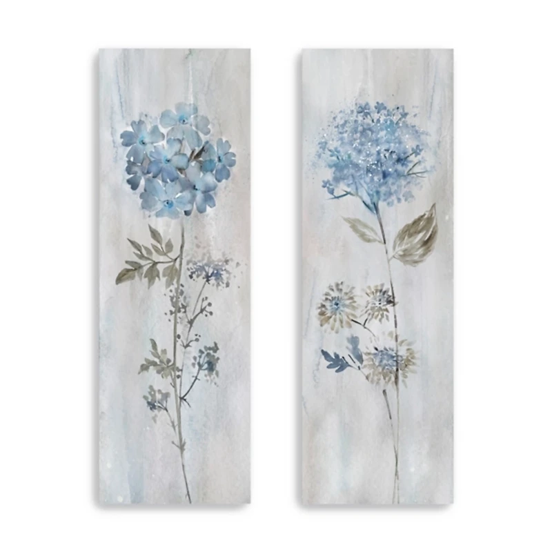 Blue Dreaming 2-pc. Canvas Art Prints, 10x30 in.