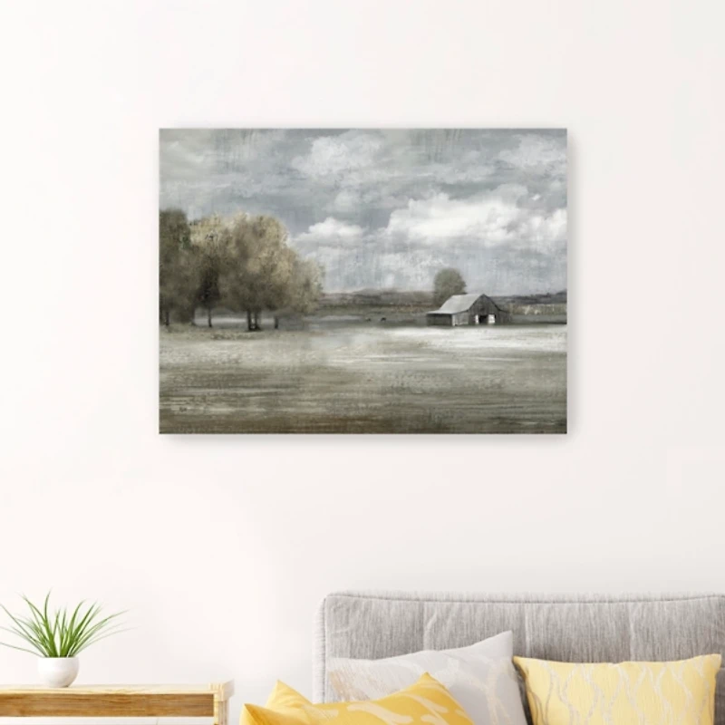 Still Country Quiet Canvas Art Print, 48x36 in.
