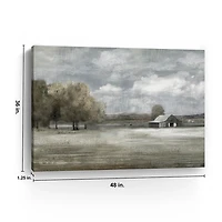 Still Country Quiet Canvas Art Print, 48x36 in.