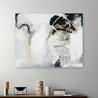 Against All Odds Abstract Canvas Art Print