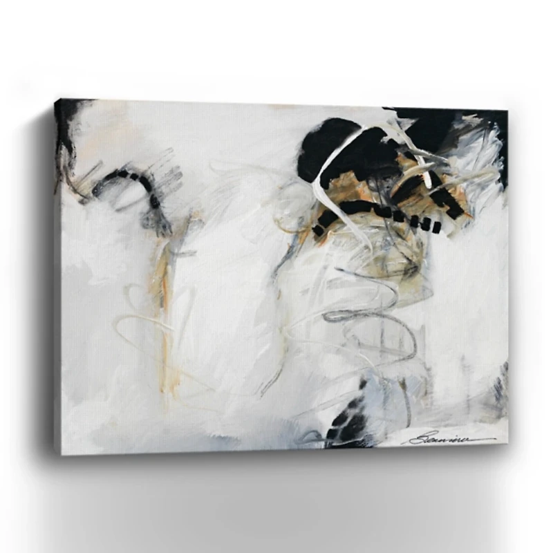 Against All Odds Abstract Canvas Art Print