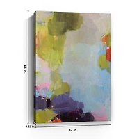 Velvet Skies Abstract Giclee Canvas Art Print