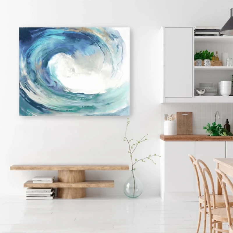 Water Collar Giclee Canvas Art Print, 30x24 in.