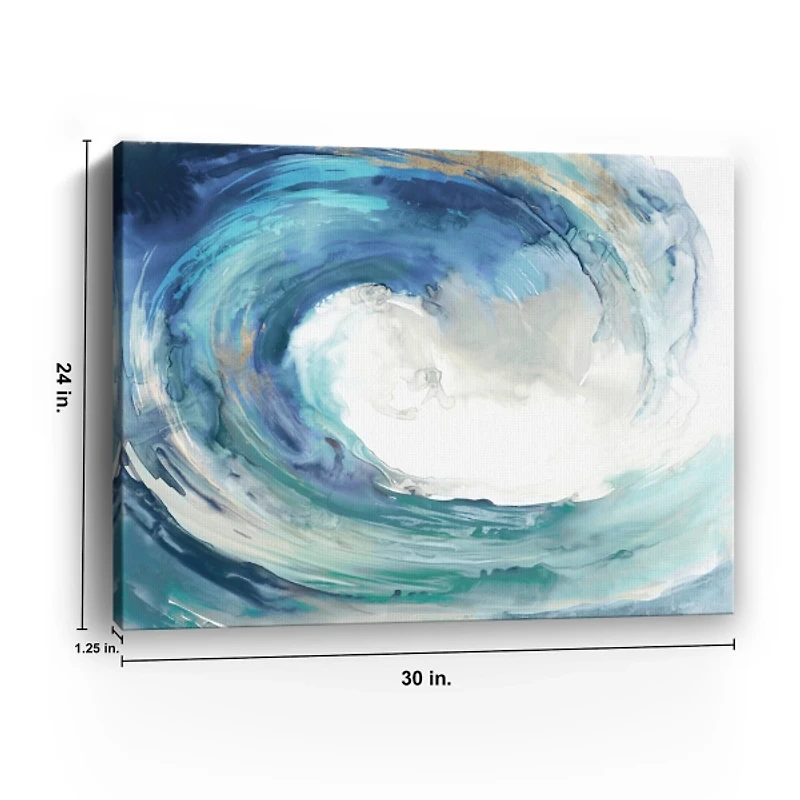 Water Collar Giclee Canvas Art Print, 30x24 in.