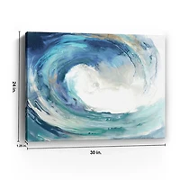 Water Collar Giclee Canvas Art Print, 30x24 in.