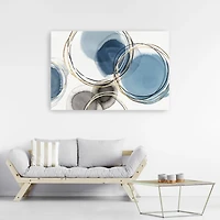 Infinity Indigo II Canvas Art Print