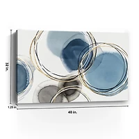 Infinity Indigo II Canvas Art Print