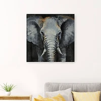 Safari Animals Elephant Canvas Art Print