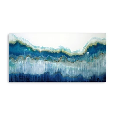 Surfs Up Abstract Canvas Art Print