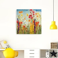 Laughter Giclee Canvas Art Print, 40x40 in.