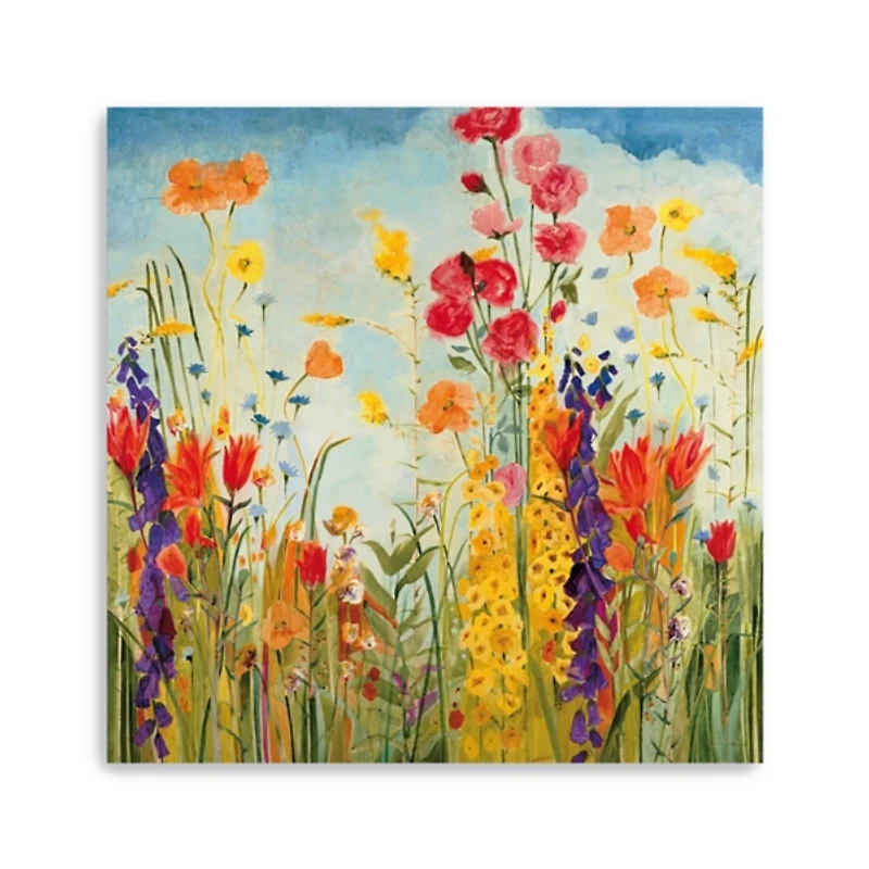 Laughter Giclee Canvas Art Print, 40x40 in.