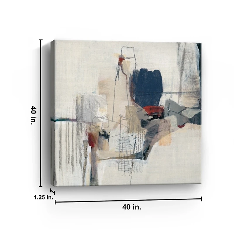 Bay Bridge II Giclee Canvas Art Print, 40x40 in.