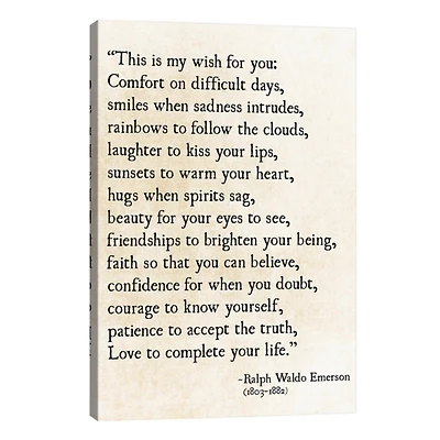 My Wish for You Canvas Art Print