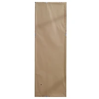 Golden Simple Rectangular Frame Wall Mirror