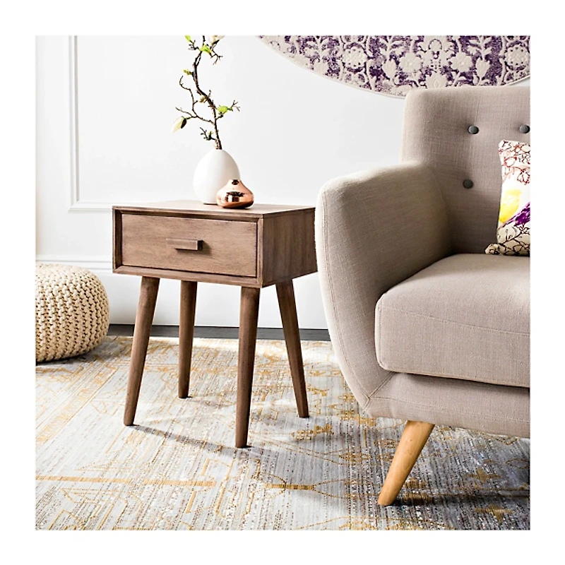 Zanda Natural Pinewood Accent Table