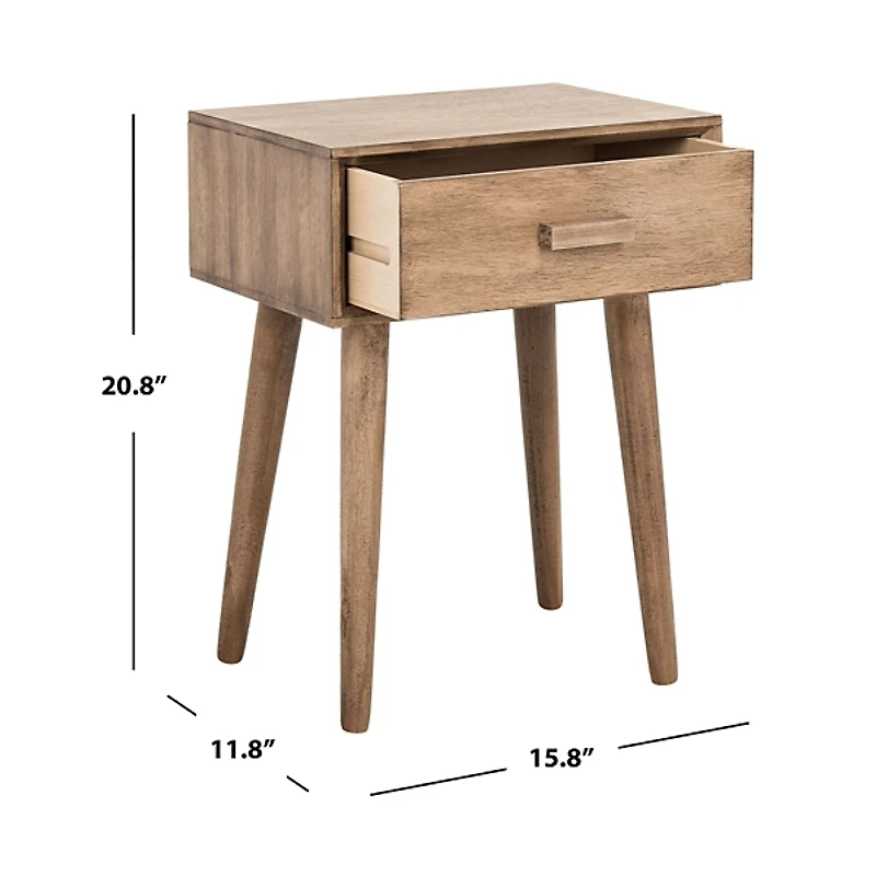 Zanda Natural Pinewood Accent Table