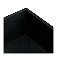 Emory Black Single Drawer Accent Table