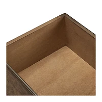 Emory Natural Single Drawer Accent Table