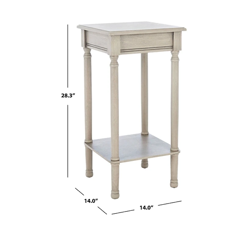 Tilley Beige Classic Square Accent Table