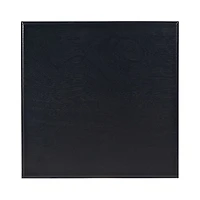 Classic Black Tegan Square Accent Table