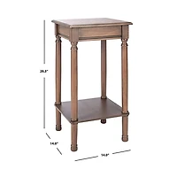Tilley Brown Classic Square Accent Table