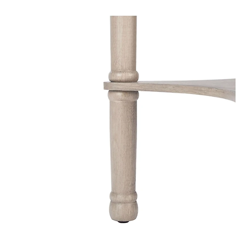 Greige Tegan Round Accent Table